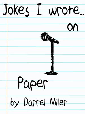 cover image of Jokes I Wrote...On Paper
